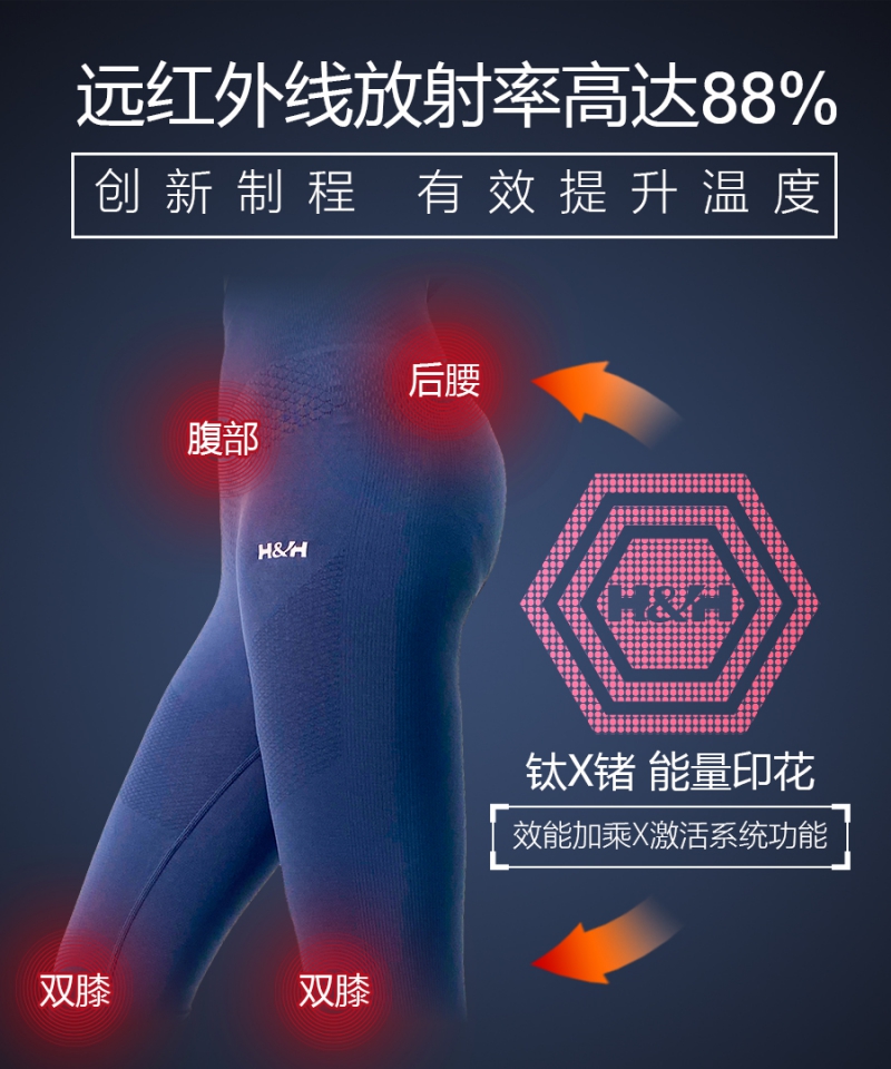 石墨烯钛锗能量裤|南良集团|南良集团H&H|钛锗|