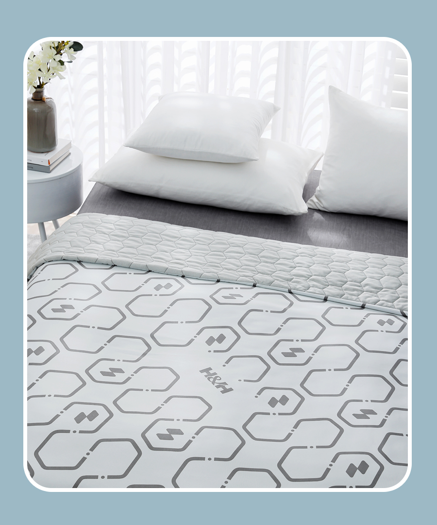 石墨烯冷气冰冻能量被|南良集团|南良集团H&H|石墨烯|远红外线|凉被|空调被|