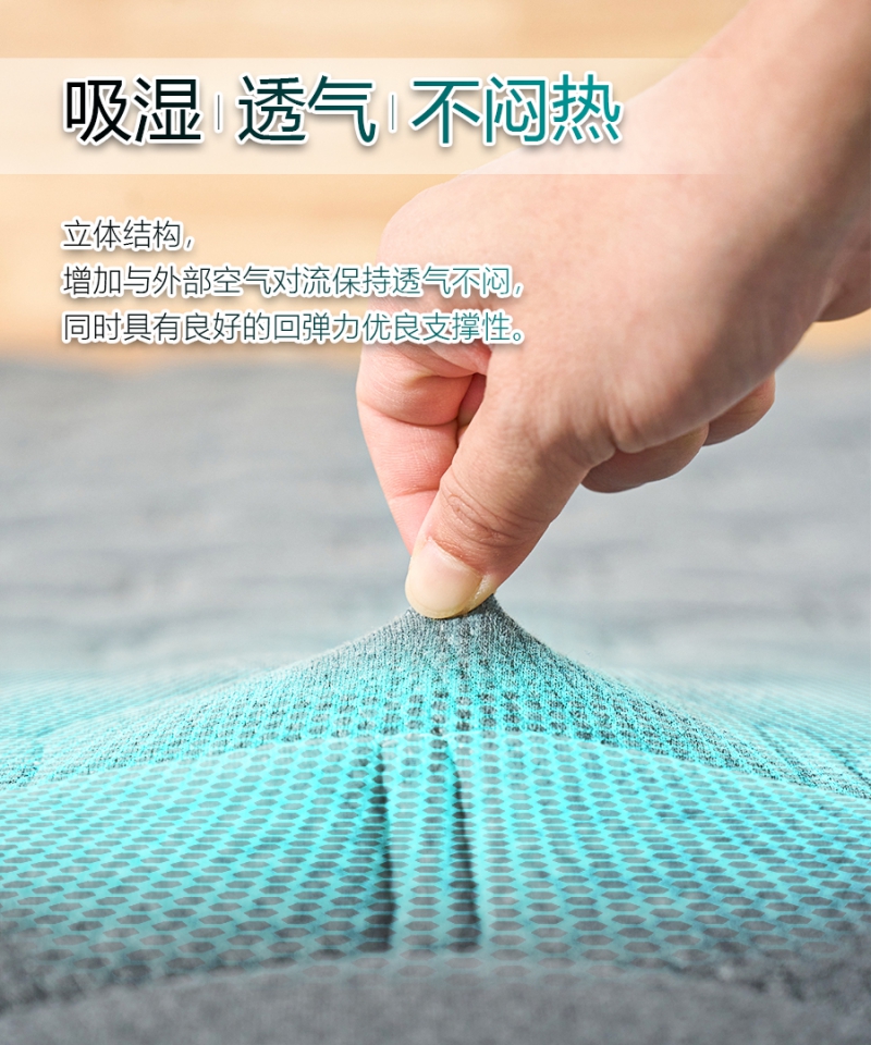 石墨烯释压床垫|南良集团|南良集团H&H|石墨烯|远红外线|释压床垫|床垫|吸湿|透气